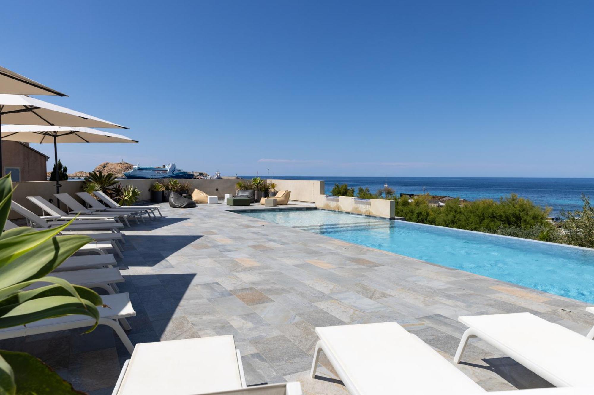 Residence Saletta Mare LʼÎle-Rousse Dış mekan fotoğraf